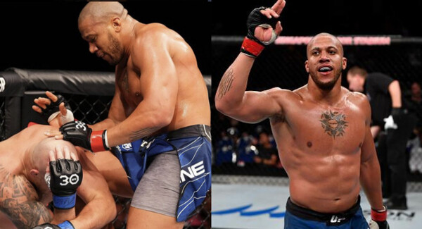 전 UFC 헤비급 잠정 챔피언 시릴 간, 스피박 상대로 호쾌한 타격으로 2라운드 TKO승