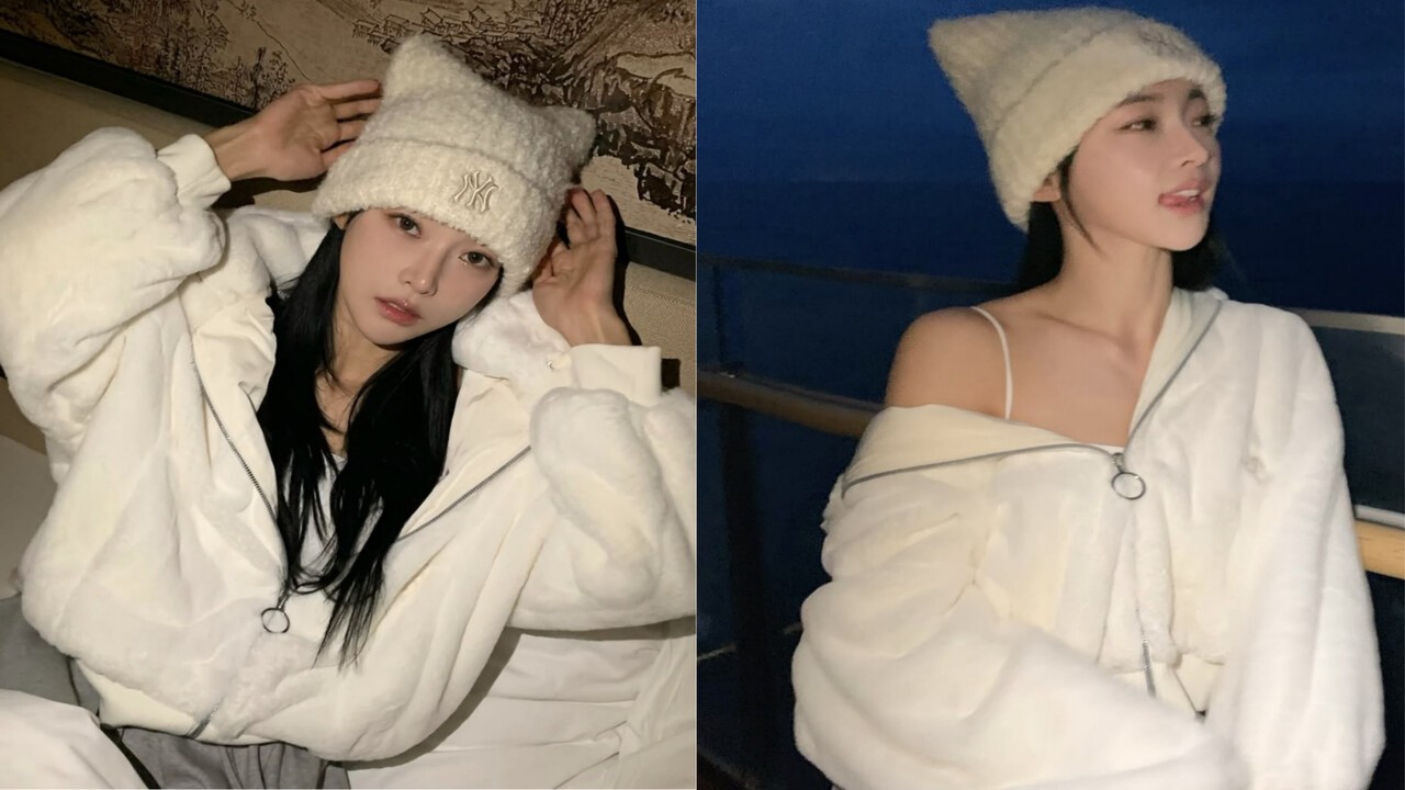 김민지, 오사카서 뽐낸 쇄골 미모