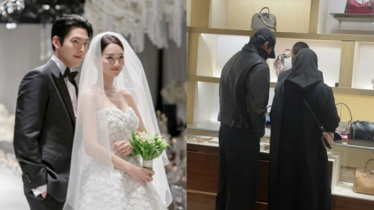 김우빈♥신민아, 스페인 신혼여행 포착