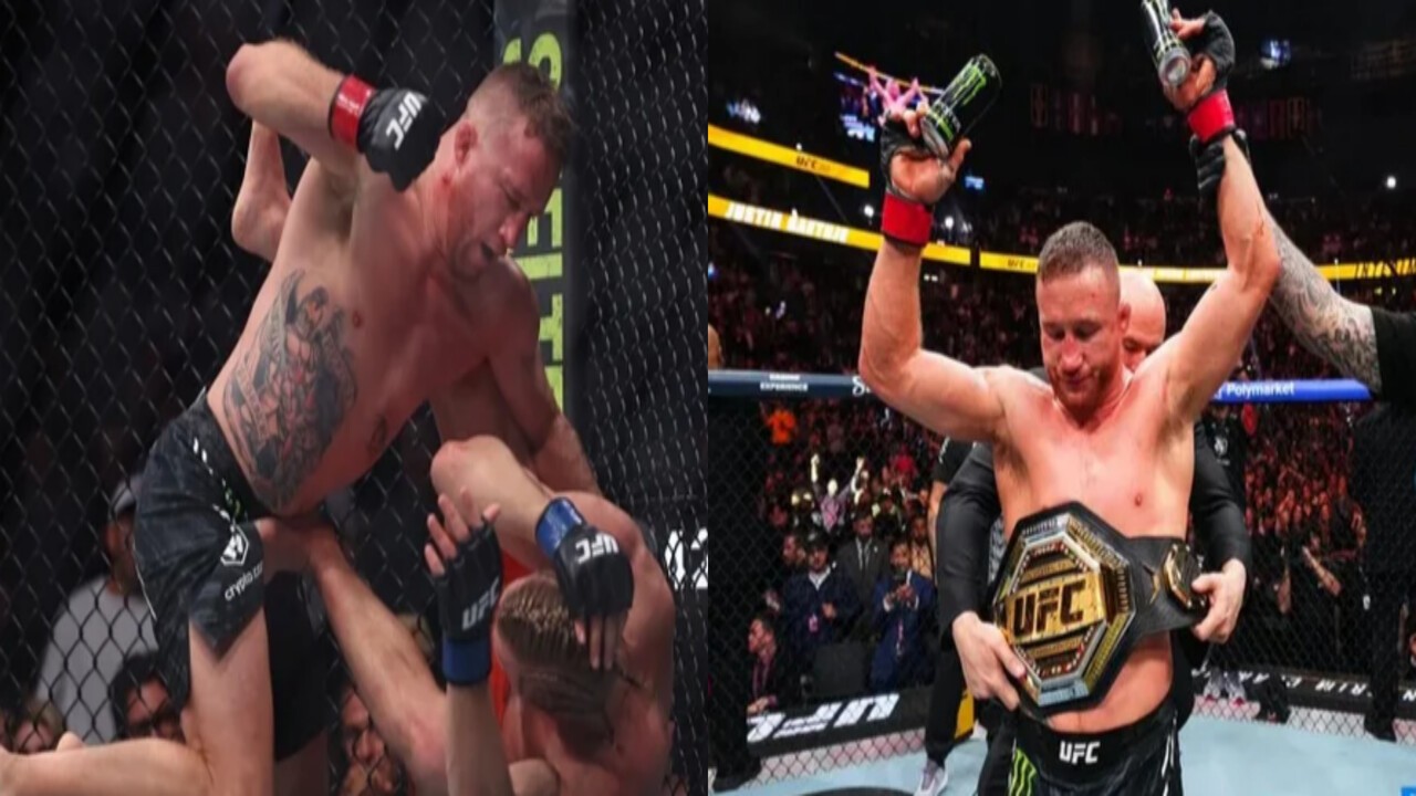 게이치, 핌블렛과 5라운드 혈투 끝 판정승…UFC 사상 첫 ‘2회 잠정 챔피언’